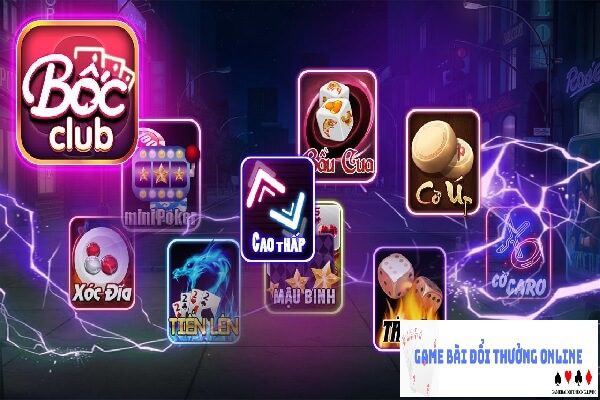 Bốc Club – Sân chơi bài giải trí đỉnh cao dành cho game thủ Việt!
