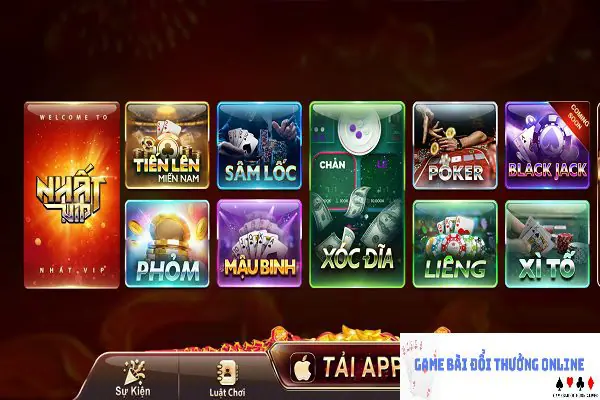 Cổng game NhatVip gamebaidoithuongonlinelive