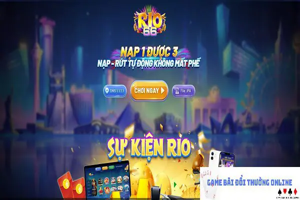 Cổng game Rio66 Club gamebaidoithuongonlinelive