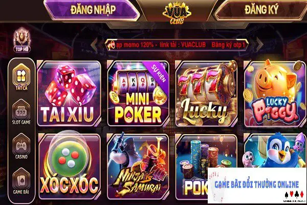 Đăng ký đăng nhập VuaClub gamebaidoithuongonlinelive
