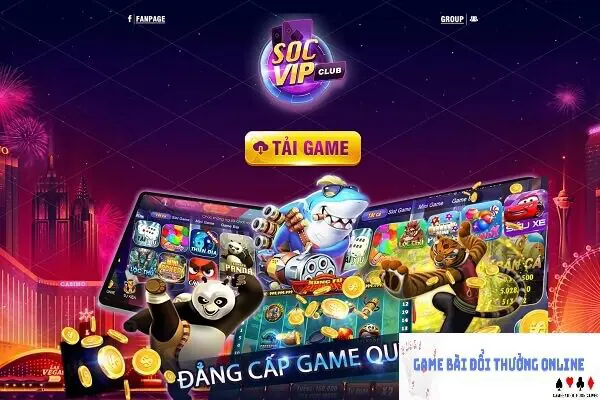 Socvip Club – Game bài giải trí nhận ưu đãi không giới hạn!