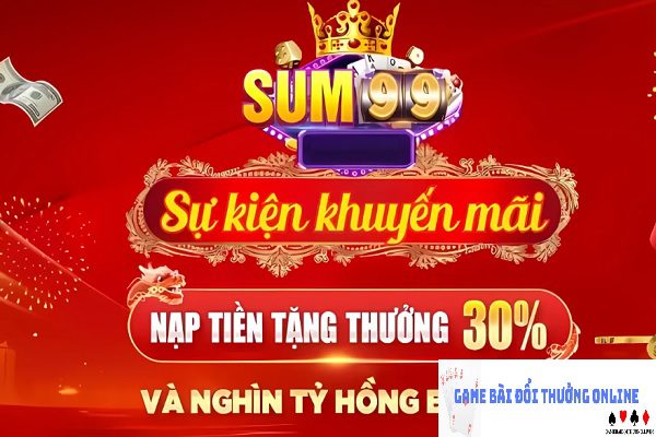 Khuyến mãi Sum99 gamebaionline