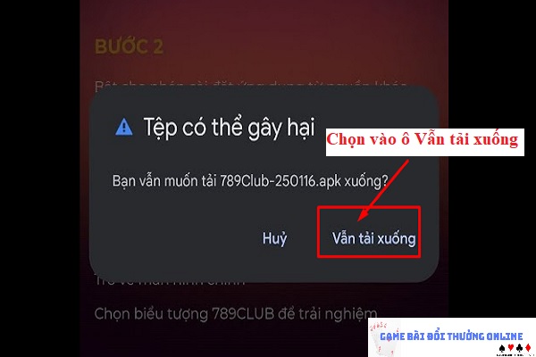 Đăng ký 789Club trên android gamebaionline247.com2