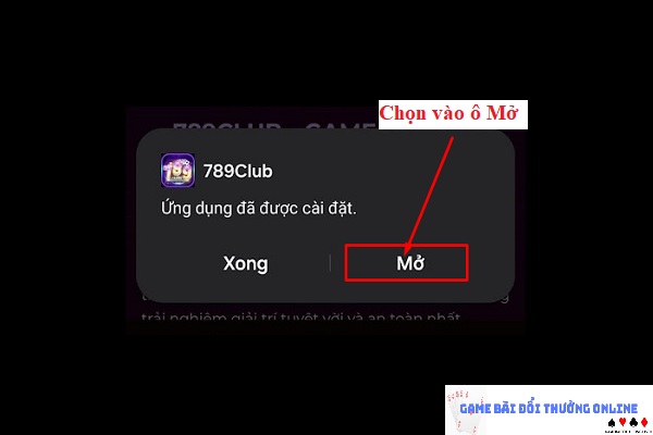 Đăng ký 789Club trên android gamebaionline247.com5