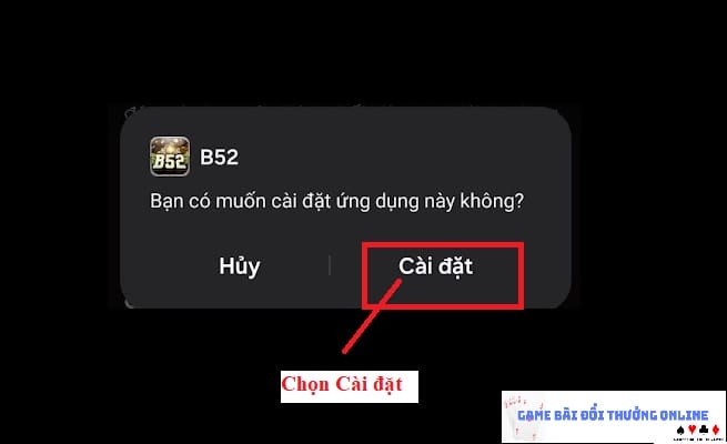 Đăng ký B52 android gamebaionline247.com4
