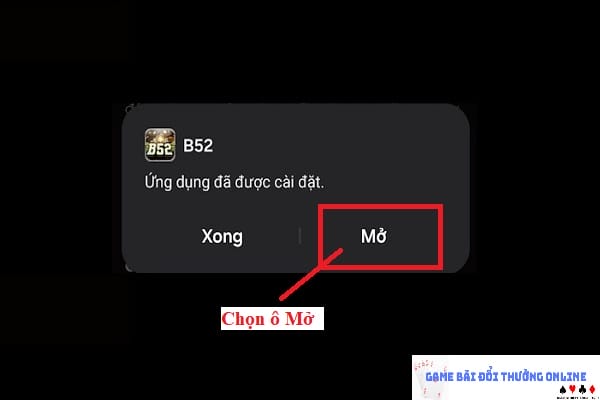 Đăng ký B52 android gamebaionline247.com5