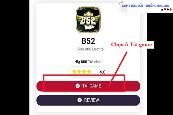 Đăng ký B52 android gamebaionline247.com