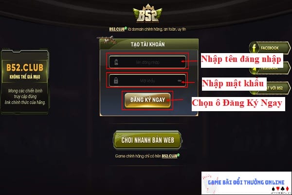 Đăng ký B52 PC gamebaionline247.com1