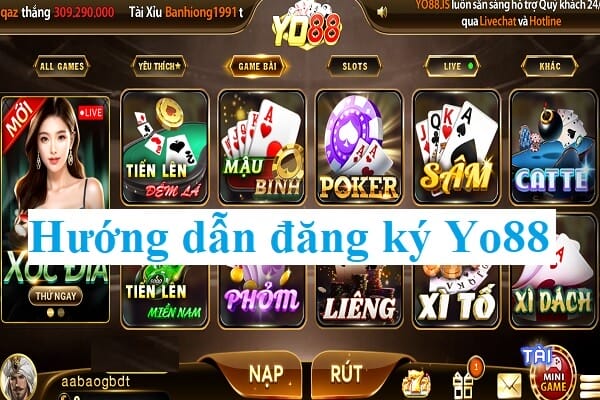 Hướng dẫn đăng ký Yo88 chi tiết dành cho tân thủ