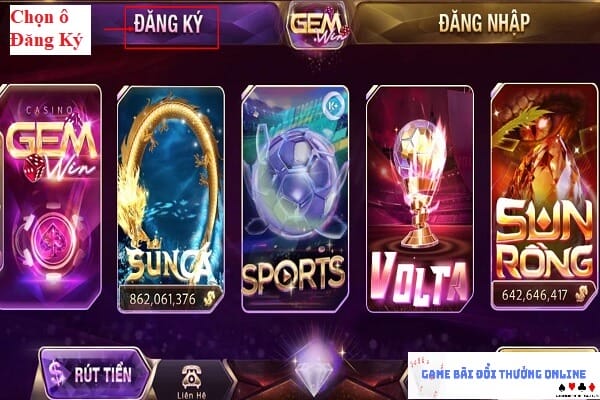 Đăng ký Gemwin android gamebaionline247.com