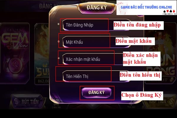 Đăng ký Gemwin android gamebaionline247.com