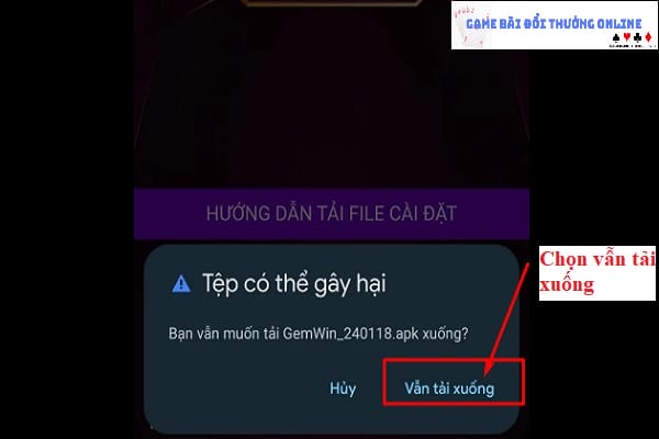 Đăng ký Gemwin android gamebaionline247.com