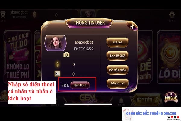 Đăng ký Gemwin iOS gamebaionline247.com