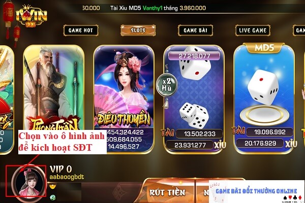 Đăng ký iWin gamebaionline247.com