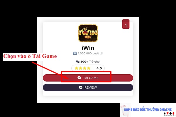 Đăng ký iWin trên iOS gamebaionline247.com