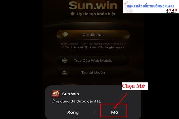 Đăng ký Sunwin android gamebaionline247.com6
