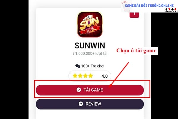 Đăng ký Sunwin android gamebaionline247.com