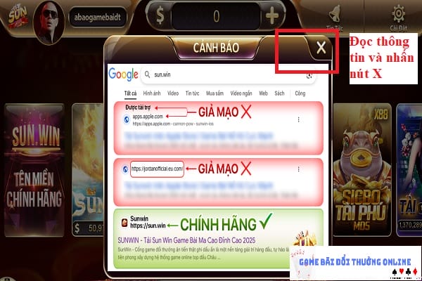 Đăng ký Sunwin gamebaionline247.com