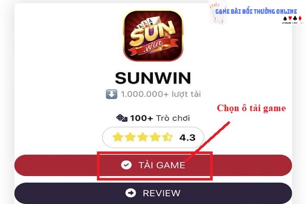 Đăng ký Sunwin iOS gamebaionline247.com8