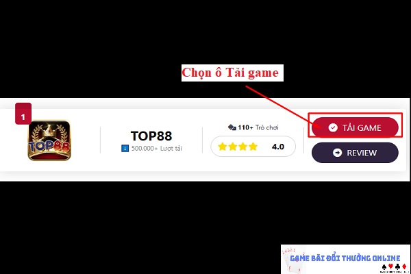 Đăng ký Top88 trên PC gamebaionline247.com