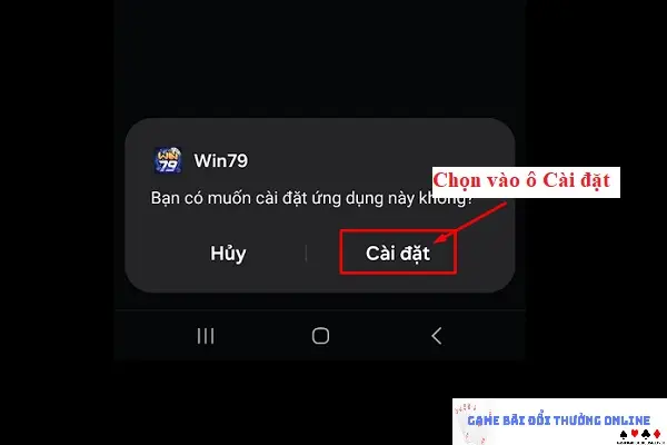 Link đăng nhập trực tiếp Win79 trên Android4