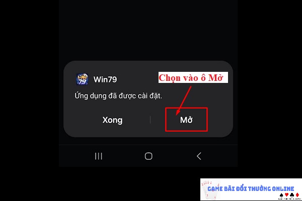 Đăng ký Win79 trên android gamebaionline247.com5