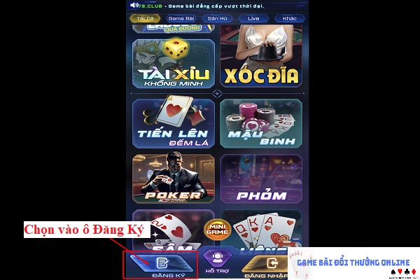 Đăng ký Win79 trên iOS gamebaionline247.com4