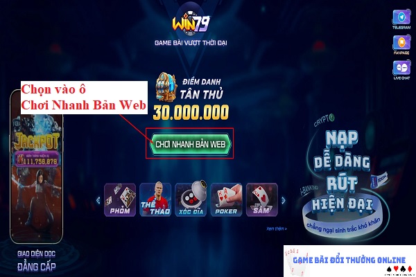 Đăng ký Win79 trên PC gamebaionline247.com1