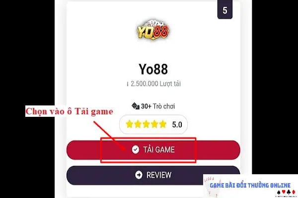 Đăng ký Yo88 Android gamebaionline247.com
