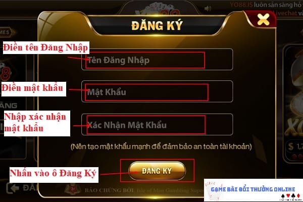 Đăng ký Yo88 Android gamebaionline247.com5