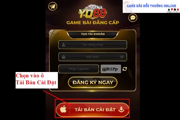 Đăng ký Yo88 iOS gamebaionline247.com1