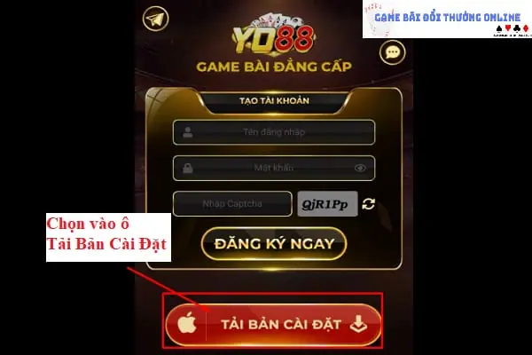 Đăng ký Yo88 iOS gamebaionline247.com1