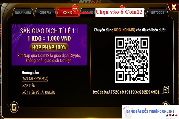 hướng dẫn nạp điểm vào tài khoản YO884