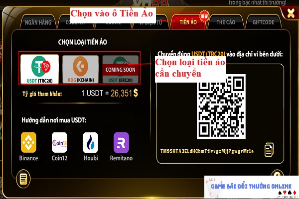 hướng dẫn nạp điểm vào tài khoản YO886