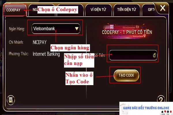 Thêm xu vào tài khoản Sunwin gamebaionline