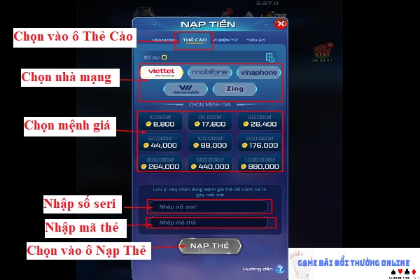 Nạp tiền Win79 gamebaionline247.com3