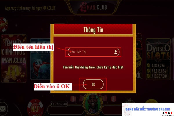 Đăng ký ManClub trên PC gamebaionline247.com1