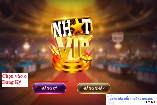 Đăng ký NhatVip trên ios gamebaionline247.com3