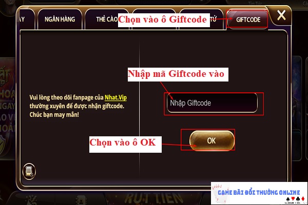 Hướng dẫn thêm xu NhatVip qua Codepay7