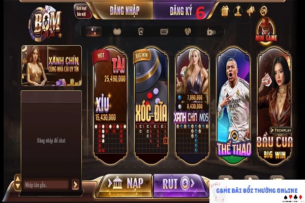 Đăng ký BomWin android gamebaidoithuongonline5