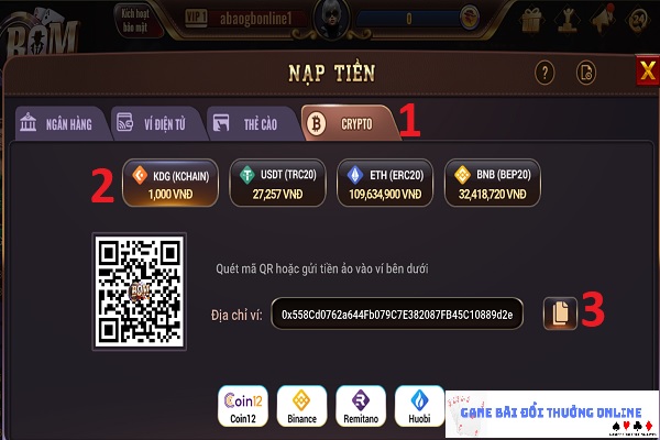 Nạp tiền BomWin gamebaidoithuongonline5