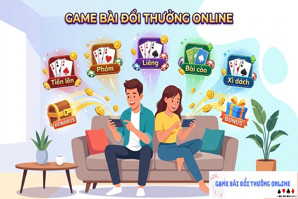 Vì sao nhiều người thích chơi game bài đổi thưởng trên điện thoại?